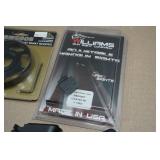 Assorted Gun Parts - Side Wheels, Sight Parts, Scope Covers