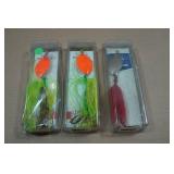 *3* Musky Bucktail Lures