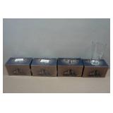 Set of 4 Lucky Shot Pint Glasses - 1976