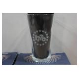 Set of 4 Lucky Shot Pint Glasses - 1976