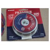 *3* Packs Premier .177 Cal Lead Pellets