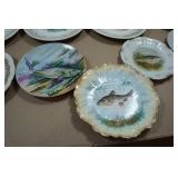 Vintage Wildlife Themed Plates