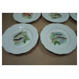 Vintage Wildlife Themed Plates