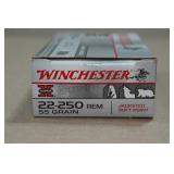 20 Winchester Super-X .22-250 Rem 55 Gr JSP Ammo