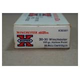 17 Winchester Super-X .30-30 Win 150 Gr HP Ammo