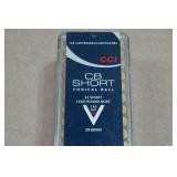 100 CCI CB .22 Short 29 Gr LRN Ammo