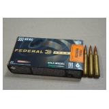 23 Federal Premium .300 Win Mag 190 Gr Sierra Gold Medal Matchking Ammo