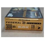 20 Federal .308 Win 178 Gr ELD-X Ammo