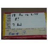 18 16 Gauge 2-3/4" Shotshells