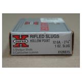 5 Winchester Super-X 12 Gauge 2-3/4" Rifled HP Slugs