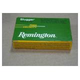 5 Remington Slugger 12 Gauge 2-3/4" Rifled Slugs