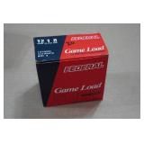 20 Federal Game Load 12 Gauge 2-3/4" 8 Shot Shotshells