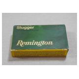 5 Remington Slugger 12 Gauge 2-3/4" Rifled HP Slugs