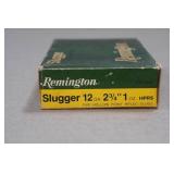 5 Remington Slugger 12 Gauge 2-3/4" Rifled HP Slugs
