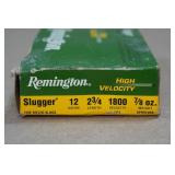 5 Remington Slugger 12 Gauge 2-3/4" Rifled Slugs