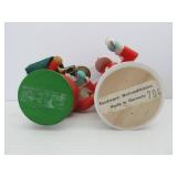 Vintage Wood German Smoker Doll Lot #1