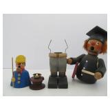 Vintage Wood German Smoker Doll Lot #4