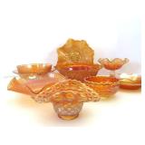 Nice Collection of Vintage & Antique Carnival Glass