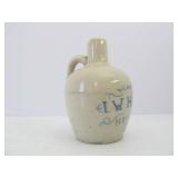 Original Antique Miniature Stoneware I.W. HARPER Advertising Whiskey Jug