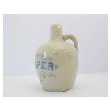 Original Antique Miniature Stoneware I.W. HARPER Advertising Whiskey Jug