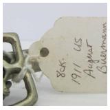 Antique US Marked 1911 Spurs - Signed A.B.