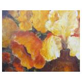 Very Nice Large Vintage Oil on Canvas Still Life Painting by Miller Smith