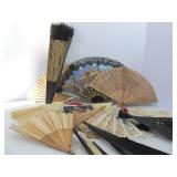 Collection of Vintage & Antique Hand Fans