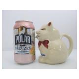 Group of SHAWNEE Pigs Cat & Elephant Cream Pitchers & Salt / Pepper Shaker Set