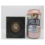 Lovely Early Antique Victorian Framed Miniature Portrait of a Woman