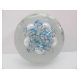 Pair of Handmade Art Glass Paperweights
