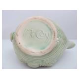 Vintage McCoy Pinecone Teapot w/Cream & Sugar Set