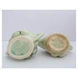 Vintage McCoy Pinecone Teapot w/Cream & Sugar Set