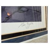 Great Looking Framed Signed Numbered CROSSROADS Artist Proof Print by Ken Zylla