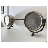 LARGE Vintage Dual VESTA Nautical Boat or Ship Floodlight Set