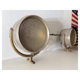 LARGE Vintage Dual VESTA Nautical Boat or Ship Floodlight Set