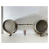 LARGE Vintage Dual VESTA Nautical Boat or Ship Floodlight Set