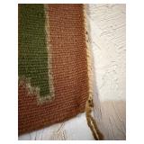 Excellent Vintage Navajo YEI Figure Handmade Wool Rug