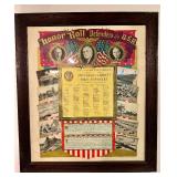 Orignal 1941 WW2 "Honor Roll Defenders of the USA" w/FDR - Anti-Tank Company