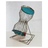 Very Cool Vintage CHUCK A LUCK Dice Cage Game w/LARGE Dice