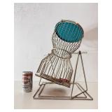 Very Cool Vintage CHUCK A LUCK Dice Cage Game w/LARGE Dice