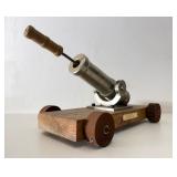 Very Cool Large Vintage Black Powder Cannon #2