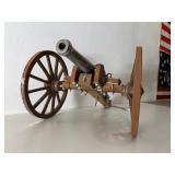 Very Cool Large Vintage Black Powder Cannon #1