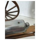 Very Cool Large Vintage Black Powder Cannon #1