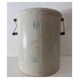 Very Nice Condition RED WING Stoneware 6 Gallon Crock