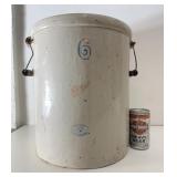 Very Nice Condition RED WING Stoneware 6 Gallon Crock