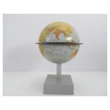 Vintage Tin Litho Musical Globe Coin Bank