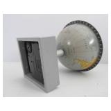 Vintage Tin Litho Musical Globe Coin Bank