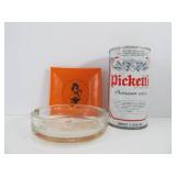 2 Vintage Playboy Club Ashtrays