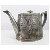 Very Nice Antique Silverplated Teapot