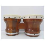 2 Sets of Animal Hide Lap Drums